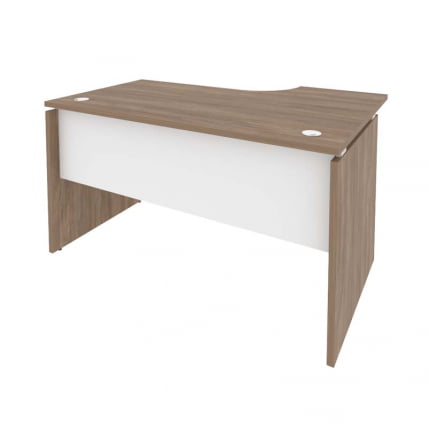 Стол эргономичный левый ОНИКС О.СА-2Л Дуб Аризона/Белый / ONIX O.SA-2L_0