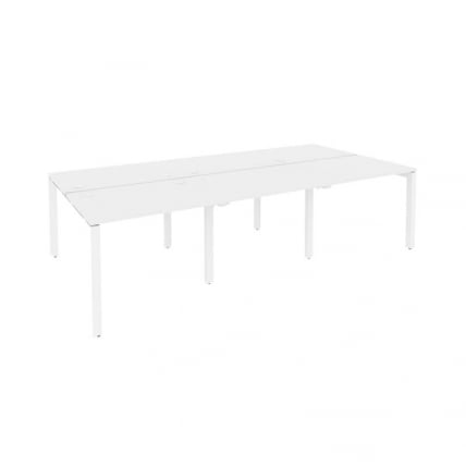 Рабочая станция на П-образном м/к ОНИКС О.МП-Д.РС-6.1.7 Белый Бриллиант / ONIX O.MP-D.RS-6.1.7_0