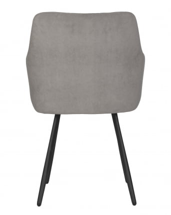 Стул обеденный DOBRIN ROBY велюр Catania Cocoa_4