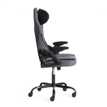 Кресло иВолф ткань, черный/серый / iWolf_14