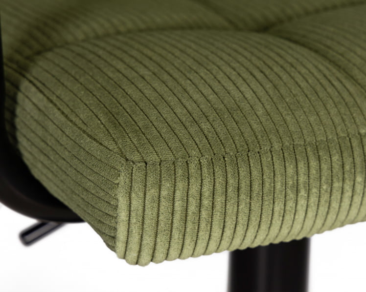 Стул барный DOBRIN KRUGER ARM BLACK (зеленый вельвет (LAR-E2041-7))_7