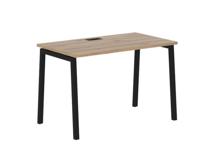 Стол письменный ЕДИС ЕЛСТ 1167 Дуб Денвер светлый Черный / EDIS ELST_0