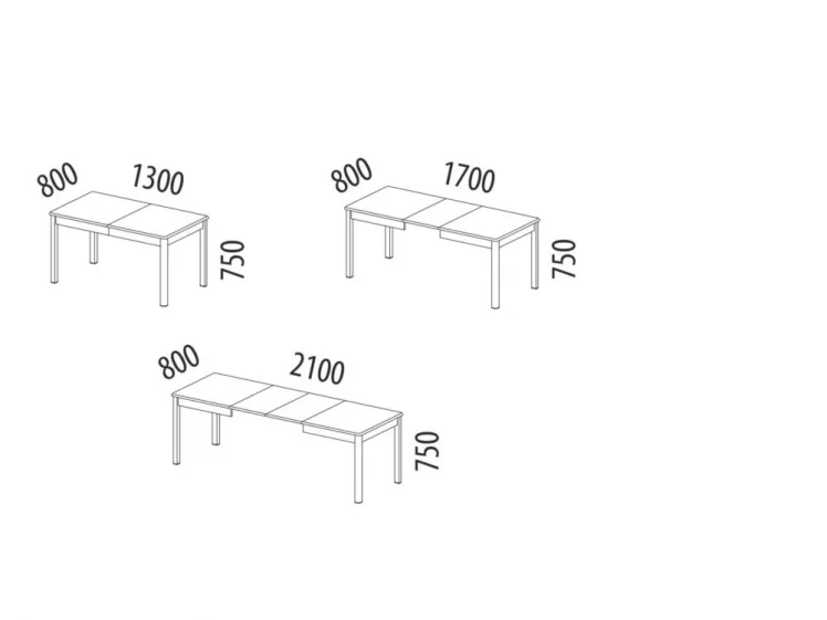 Обеденный стол Орфей 45 Бетон Крем-Белый Шпон_10