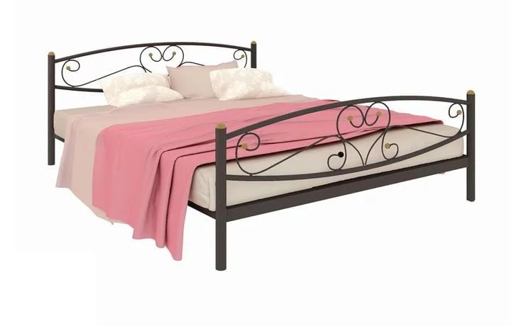 Кровать Каролина Plus 1200х2000 Синяя_0