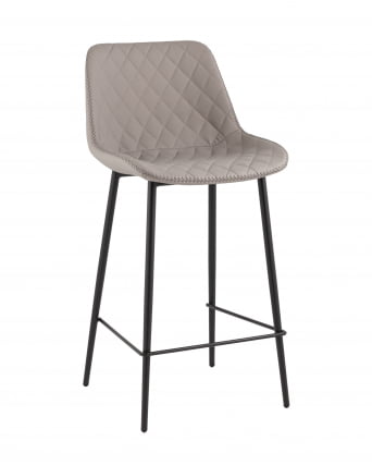 Стул барный Арч экокожа серый / Arch_0