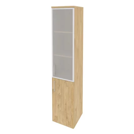 Шкаф высокий узкий правый ОНИКС О.СУ-1.2Р(Р) Тиквуд Светлый / ONIX O.SU-1.2R(R)_0