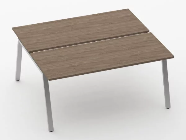 Л-образный металлический каркас с траверсами Deka 73.145.16 К Металлик матовый муар_1