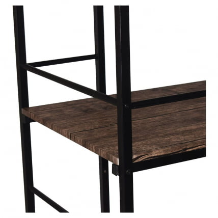 Стол на металлокаркасе BRABIX LOFT CD-005 Мореный дуб_5