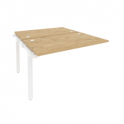 Наборный элемент рабочей станции на м/к ОНИКС О.М-2.НРС-2.7 Тиквуд Светлый/Белый / ONIX O.M-2.NRS-2.7_0