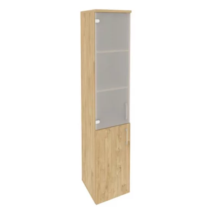 Шкаф высокий узкий левый ОНИКС О.СУ-1.2(Л) Тиквуд Светлый / ONIX O.SU-1.2(L)_0