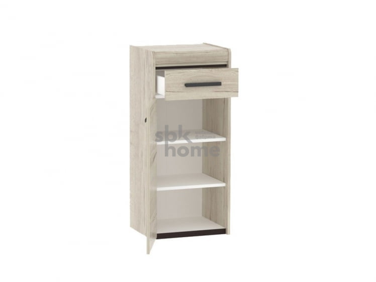 Тумба 450 ПМ-5 высокая, Мале (450*384*1020) Дуб галифакс белый, 50504 _2