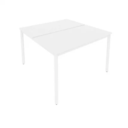 Рабочая станция на металлокаркасе SLIM SYSTEM С.СП-4.2 Белый-Белый_0