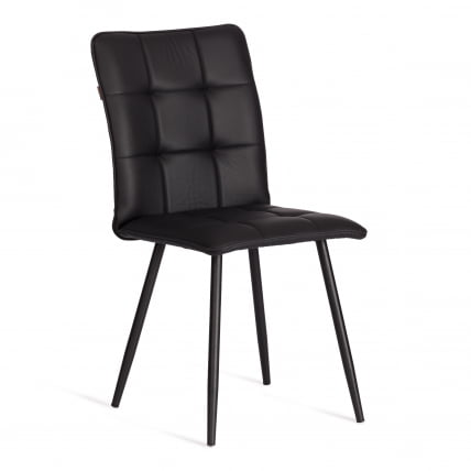 Стул обеденный Бари ЛТ, экокожа, черная, 41х55х89 см / Bari LT,_0