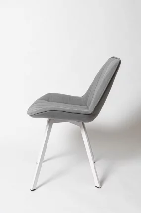 Стул К 21 white Серый (RS26\б)_1