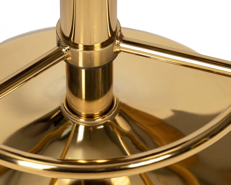 Табурет барный DOBRIN BRUNO GOLD (пудрово-розовый велюр (MJ9-32))_2