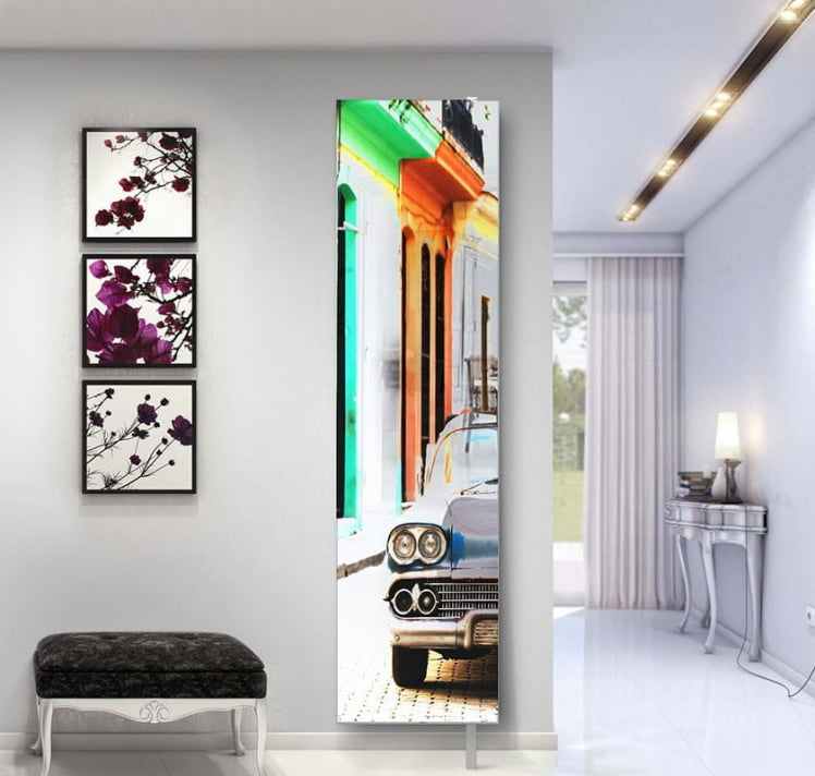 Поворотный зеркальный шкаф Драйв Шелф Арт (правый) Венге_6