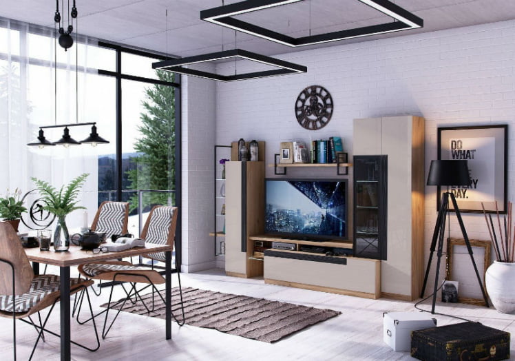 Стол журнальный Кёльн ЛД.674.040.000 Дуб Золотой/Кашмир_2