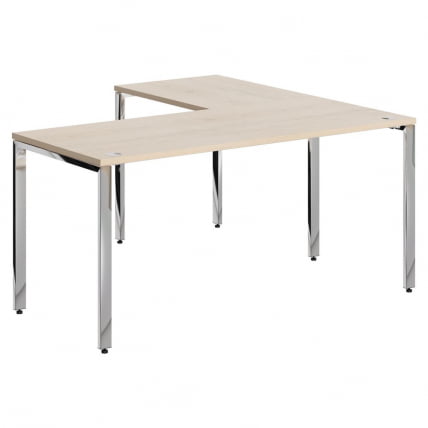 Стол угловой левый XTEN GLOSS XGCT 1615 L Бук Тиара_0