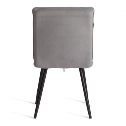 Стул обеденный Sweet велюр, серый/черный, 29, 46х55х88_4