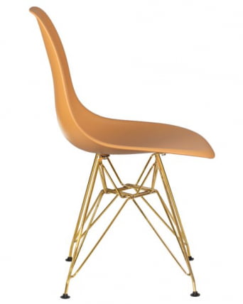 Стул обеденный ДОБРИН ДСР (ножки золотые, цвет персиковый (НКС-Й-06)) 4 шт / DOBRIN DSR (NX-Y-06))_3