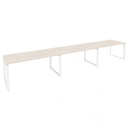 Рабочая станция на О-образном м/к ОНИКС О.МО-РС-3.4.8 Денвер Светлый/Белый / ONIX O.MO-RS-3.4.8_0