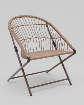 Комплект складной мебели для сада Солей коричневый / Soley_4