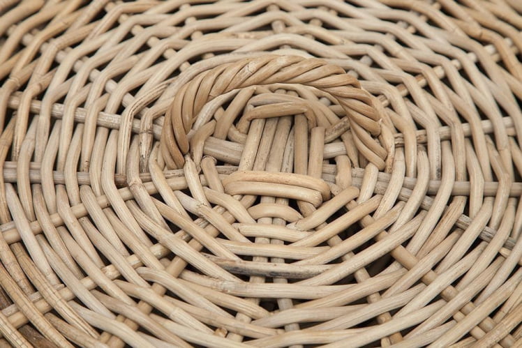 Корзина Secret De Maison Letti (набор из 2 штук) натуральный ротанг, D48*58/D38*49 см, Натуральный Кубу / Natural Kubu_2