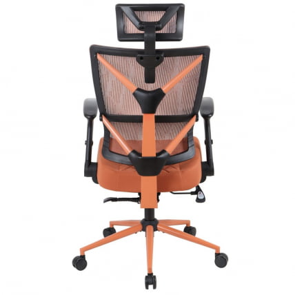 Кресло руководителя Chairman CH566 Оранжевый_1
