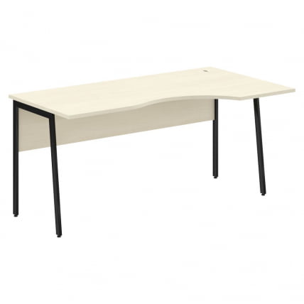 Стол эргономичный правый IMAGO Plus СА-1P(Пр) Клен Черный_0