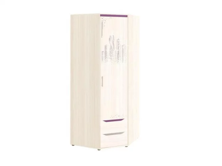 Шкаф для одежды угловой (правый) Мегаполис 55.03 Сосна Астрид_0