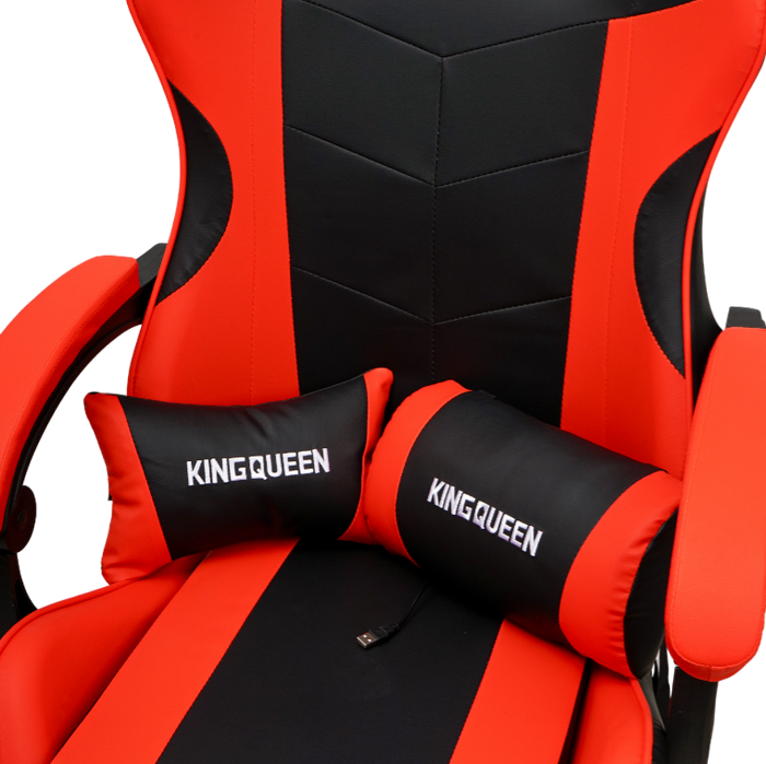 Кресло 1209-1 KINGQUEEN, цвет черный/красный, 1209-1-black-red-mass_4