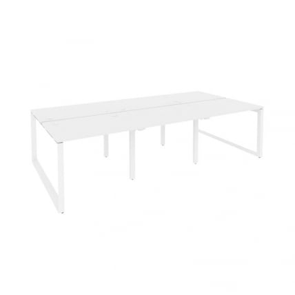 Рабочая станция на О-образном м/к ОНИКС О.МО-Д.РС-6.1.7 Белый Бриллиант / ONIX O.MO-D.RS-6.1.7_0