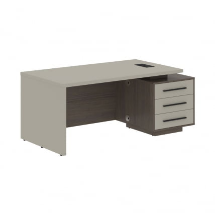 Стол руководителя правый VELION VCT 1890 R Аметист Дуб Сильвер_0