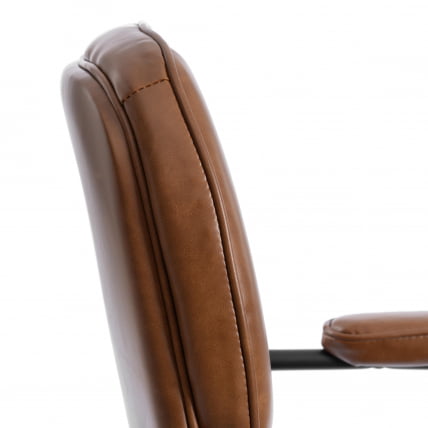 Кресло ALPHA иск. кожа, Brown (коричневый)_8