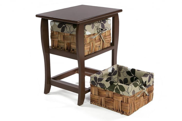 Тумба с 2 ящиками Secret De Maison BEL 2 ( mod. PE-10 ) paulownia, мдф, 39x30x46.5см, коричневый_1