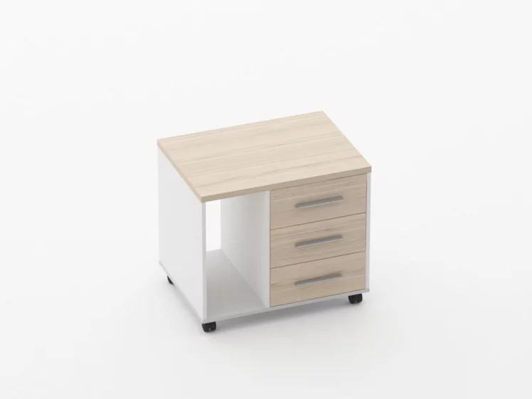 Тумба подкатная с нишей Deka 9.05.02Л Туя/Белый_0