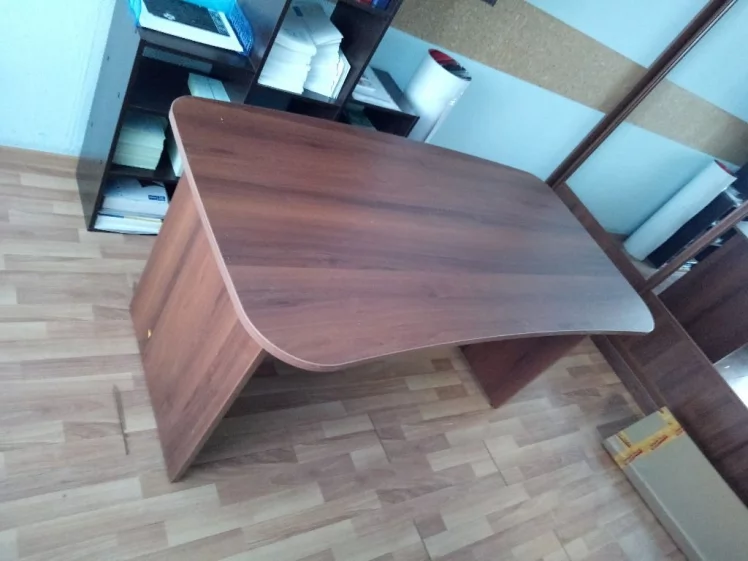 Стол руководителя Лидер 82.02 Орех Пегас_3