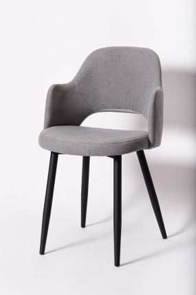 Стул К14 black Серый (РС-26\ч)_0