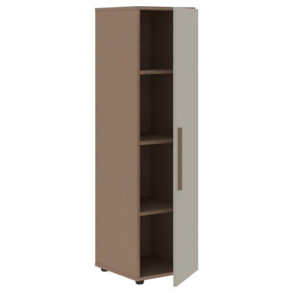 Шкаф-колонка с глухой средней дверью (правый) VELION VMCS 40.1 R Аметист Кобра_1