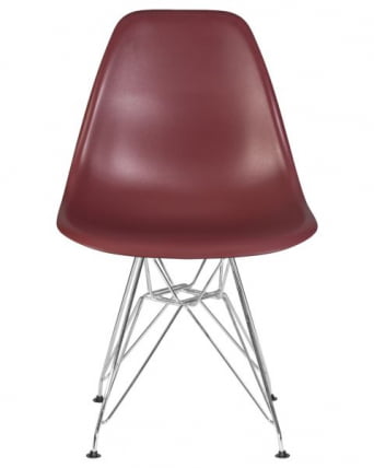 Стул обеденный ДОБРИН ДСР (ножки хром, цвет сливовый (Р-13)) 4 шт / DOBRIN DSR (R-13))_6