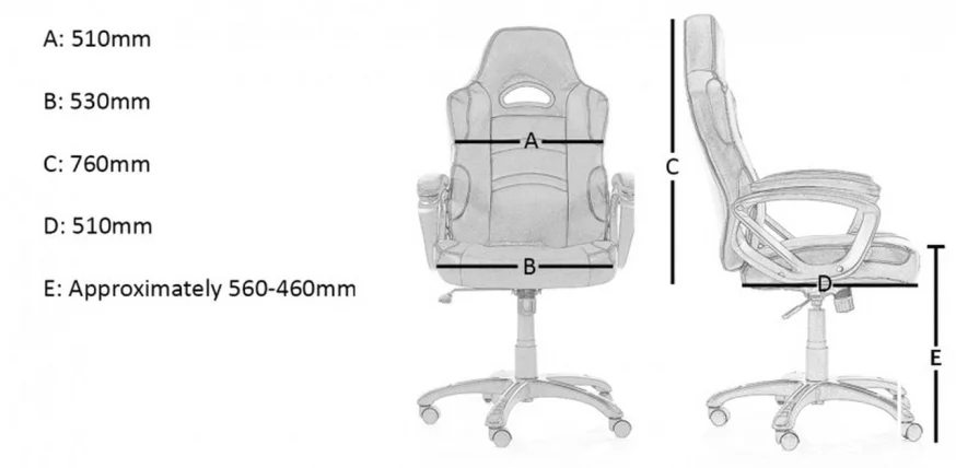 Геймерское кресло Ароззи Ензо Ред / Arozzi Enzo Red_7
