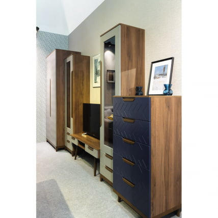 Шкаф двухстворчатый Сканди (ДС) Грей_5