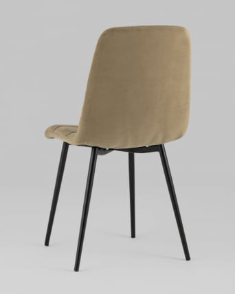 Стул Oliver велюр Капучино_5