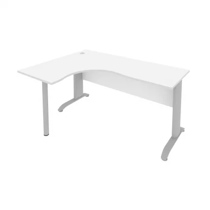 Стол криволинейный левый Riva ПЛ.СА-4 Л Белый_0