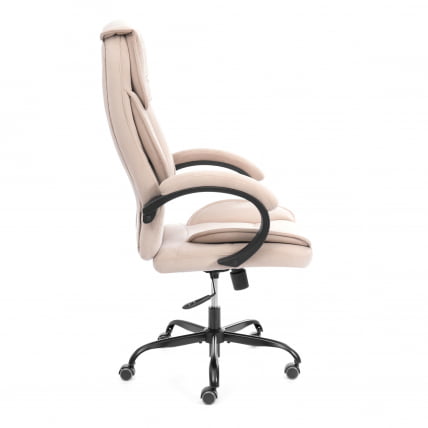 Кресло руководителя ОРЕОН металБЛ велюр, бежевый, 7 / OREON metalBL_1
