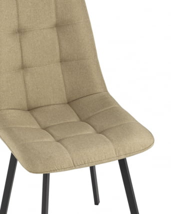 Комплект из четырех стульев Chilly рогожка бежевый 4 шт._7