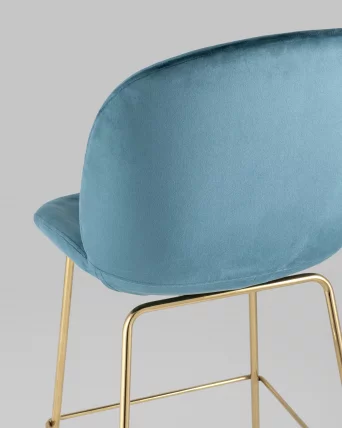 Стул барный Беетле голд Маренго / Beetle gold_6