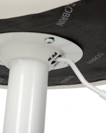 Стул барный DOBRIN TAILOR WHITE Белый PU_8