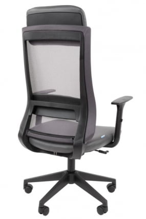 Офисное кресло CХАИРМАН 500 ЛТ (ЛТ) ЭКО экокожа Серый / CHAIRMAN (LT)_17