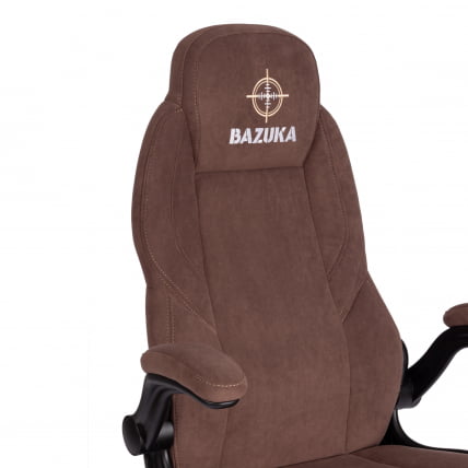 Кресло BAZUKA флок , коричневый, 6_10